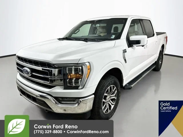 Used 2021 Oxford White Ford Lariat image 4