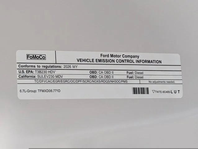 New 2026 Oxford White Ford F-450® XL image 66