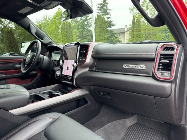 Used 2025 Flame Red Clearcoat Ram Rebel image 25