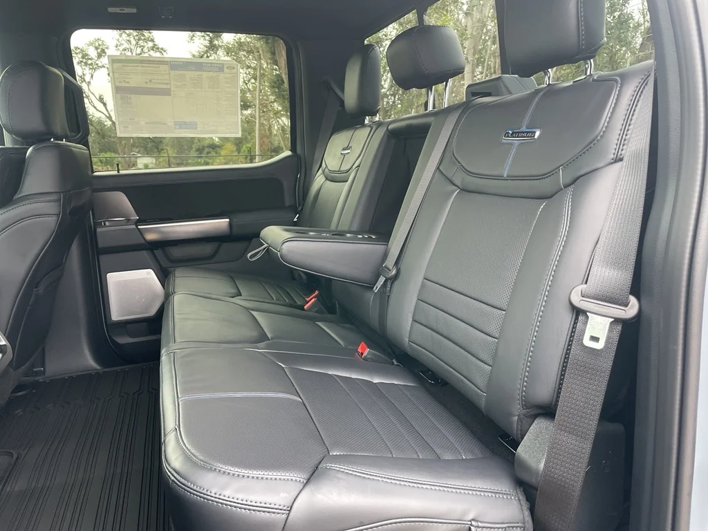New 2026 Glacier Gray Metallic Tri-Coat Ford F-350® Platinum® image 13