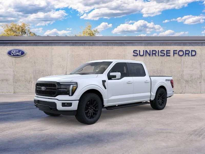 New 2026 Star White Metallic Tri-Coat Ford Lariat® image 1