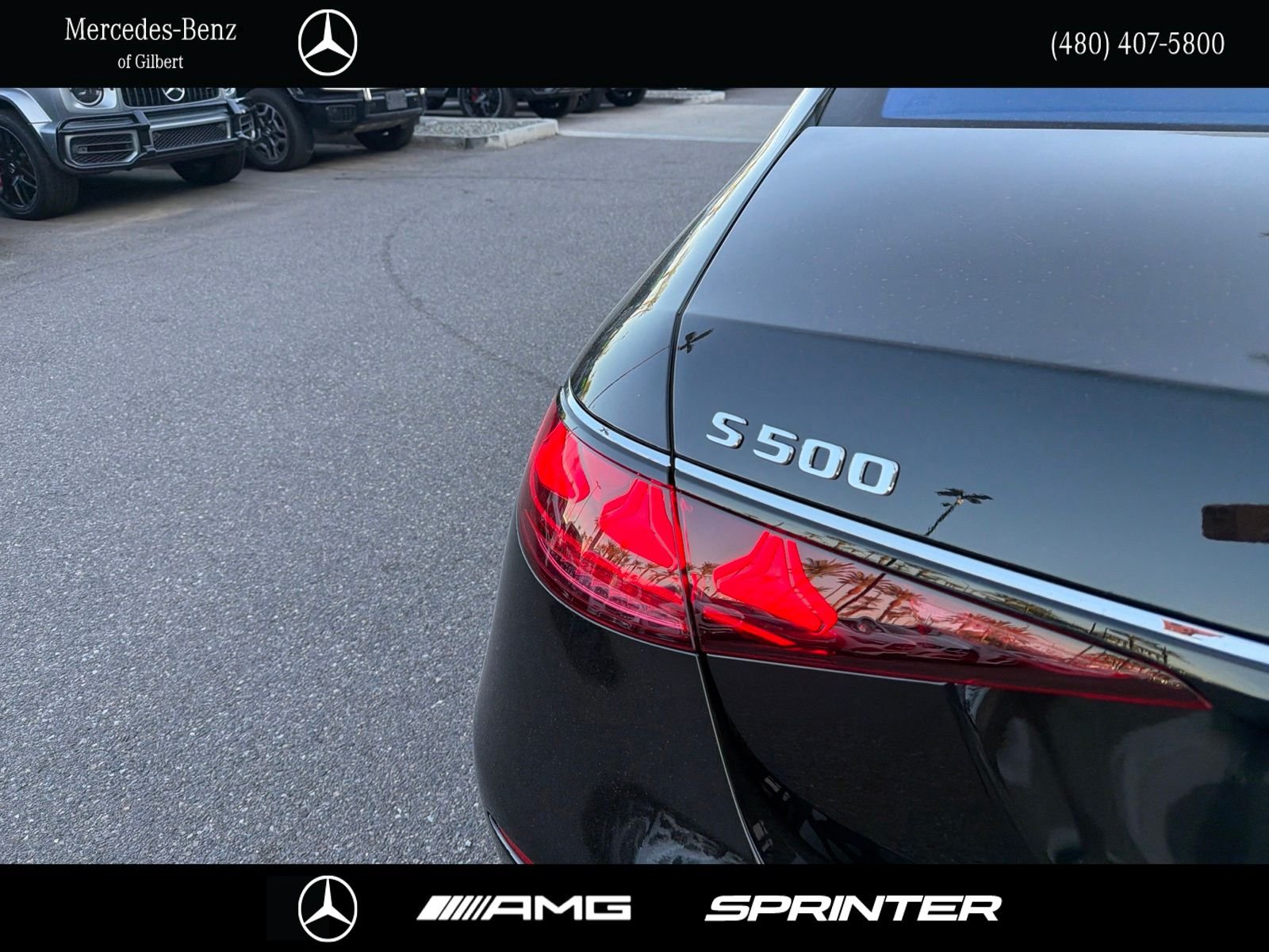 New 2027 Obsidian Black Metallic Mercedes-Benz S 500 image 6