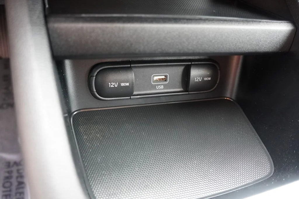 Used 2023 Snow White Pearl Kia LXS image 24