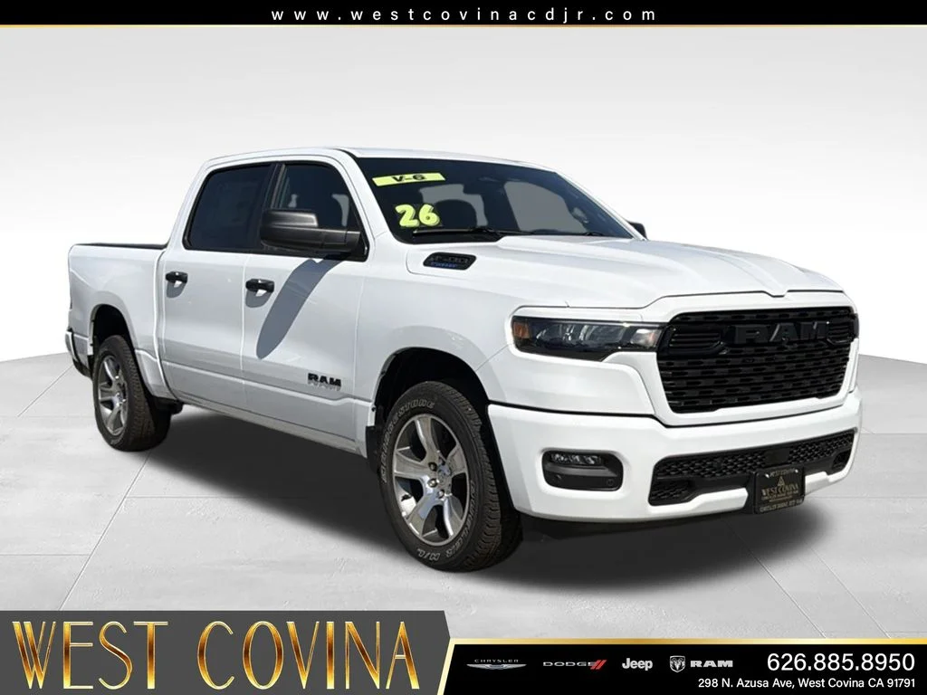 New 2026 Bright White Clearcoat RAM Express image 5