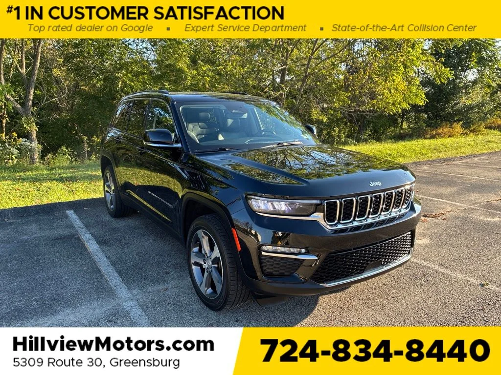 Certified Used 2023 Diamond Black Jeep Limited image 9