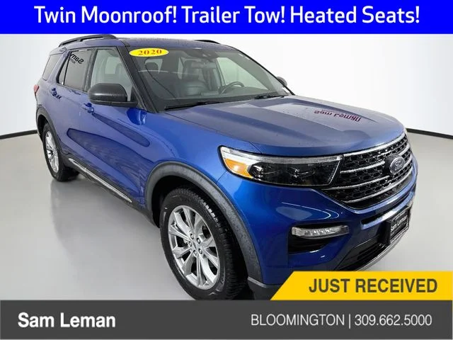 2020 Ford Explorer XLT for sale at Sam Leman Chrysler Jeep Dodge of Bloomington