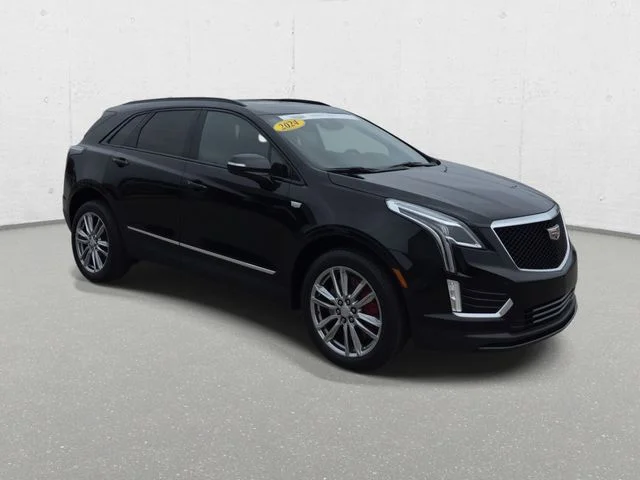 Used 2024 Black Metallic Cadillac Sport image 3