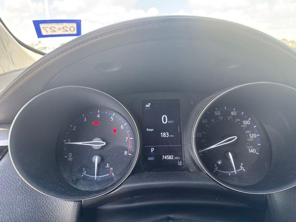 Used 2021 White Toyota LE image 8