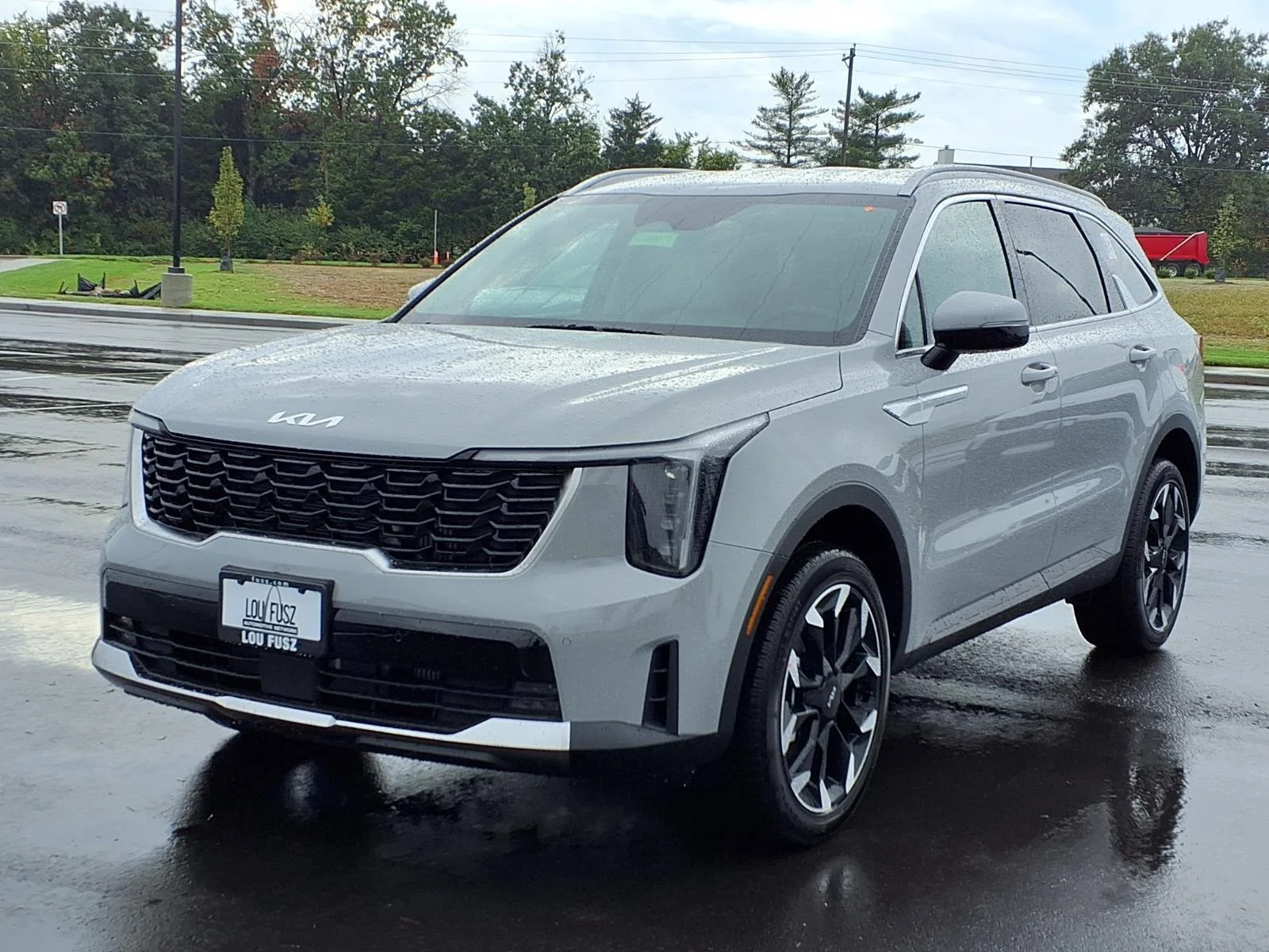 New 2026 Wolf Gray Kia EX image 1