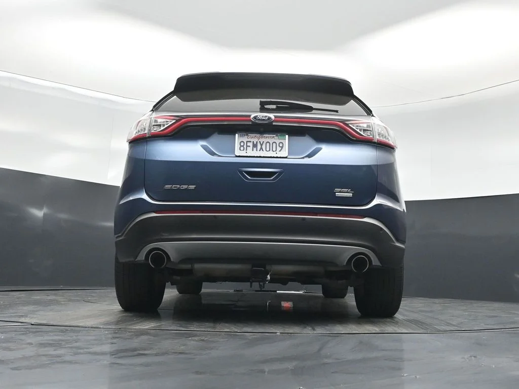 Certified Used 2018 Blue Ford SEL image 52