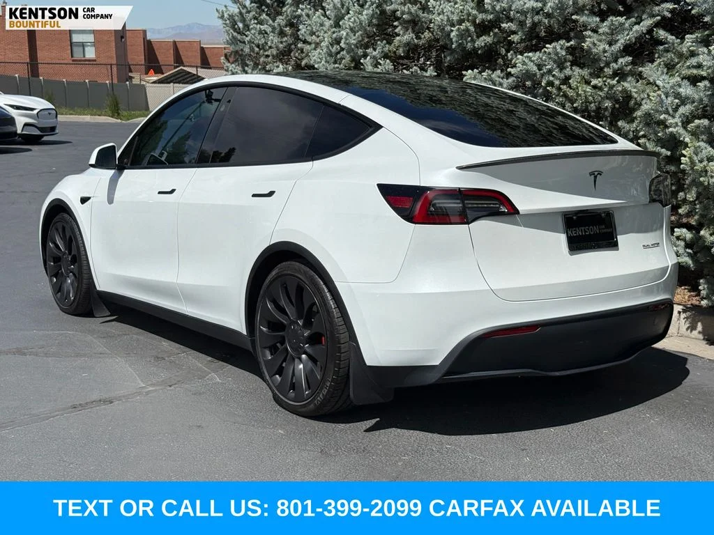 Used 2023 White Tesla Performance image 6