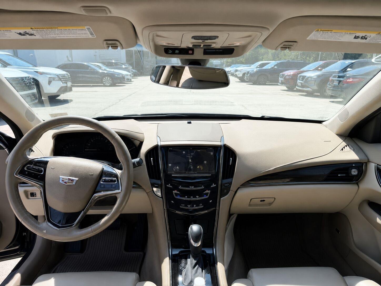 Used 2016 Stellar Black Metallic Cadillac Luxury Collection RWD image 9