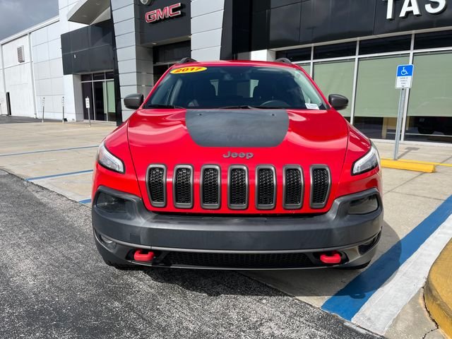 Used 2017 Red Jeep Trailhawk image 2