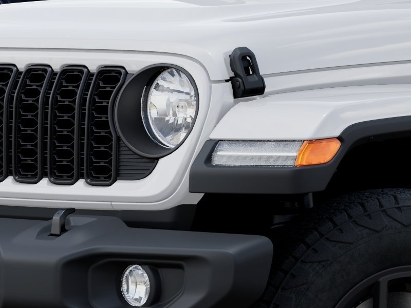 New 2027 Bright White Clear-Coat Paint Jeep  image 6