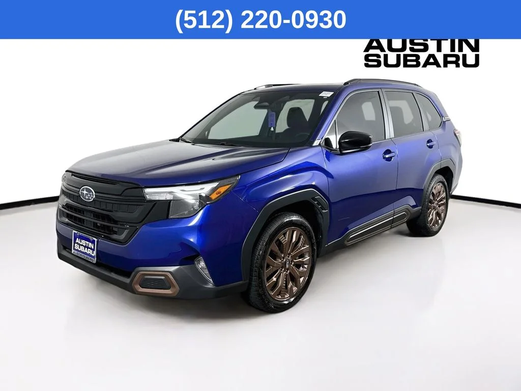 Certified Used 2026 Blue Subaru Sport image 4