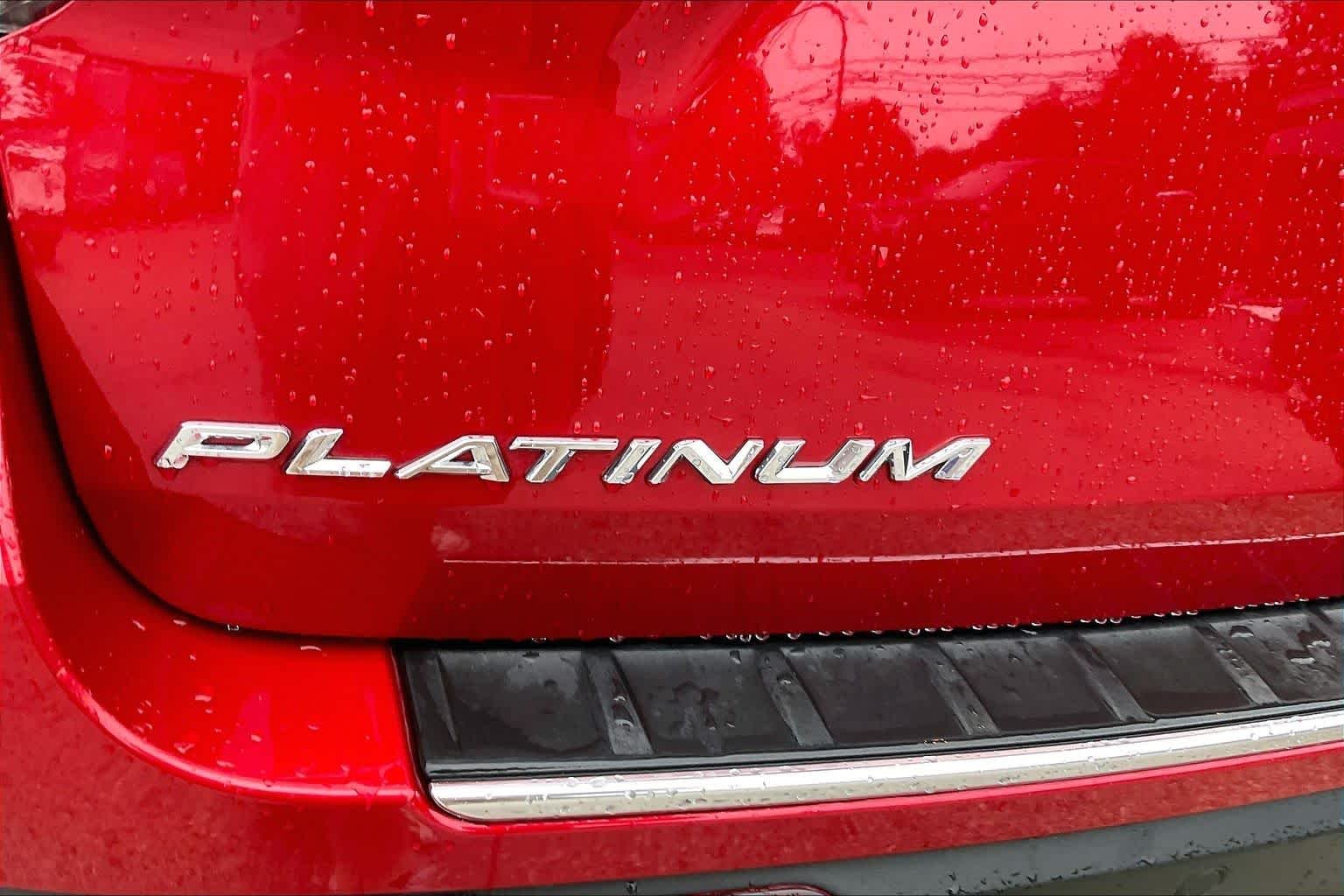 Used 2021 Rapid Red Metallic Tinted Clearcoat Ford Platinum image 30