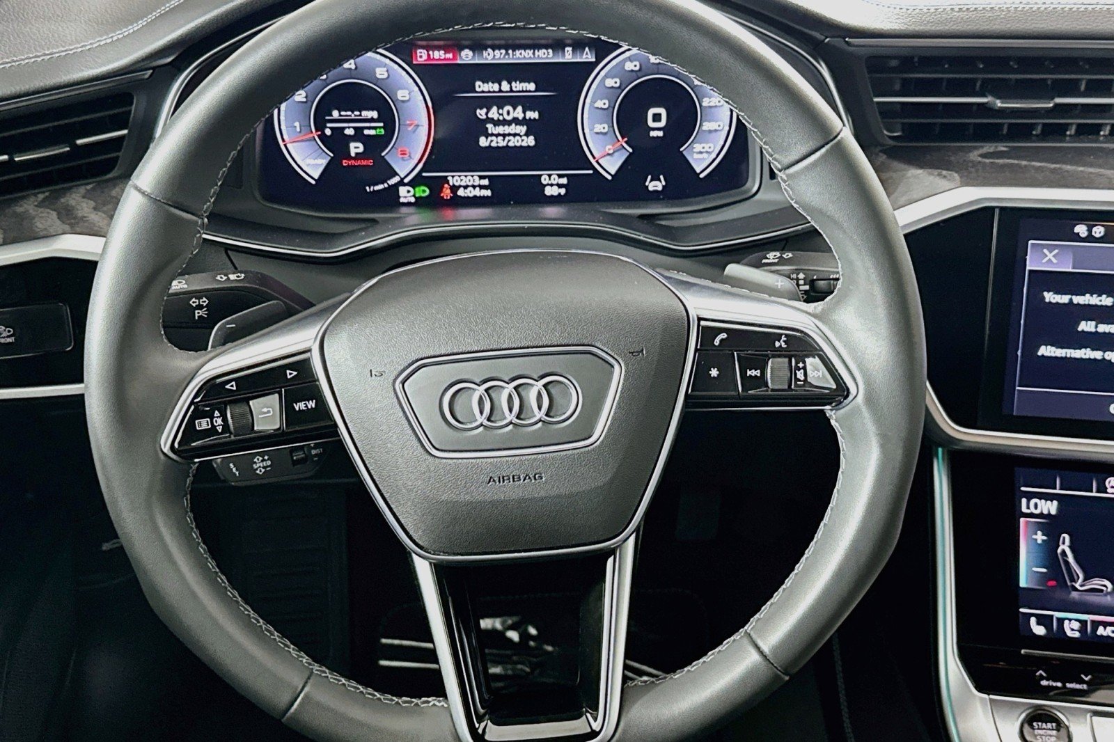 Used 2025 Mythos Black Metallic Audi Premium Plus image 19