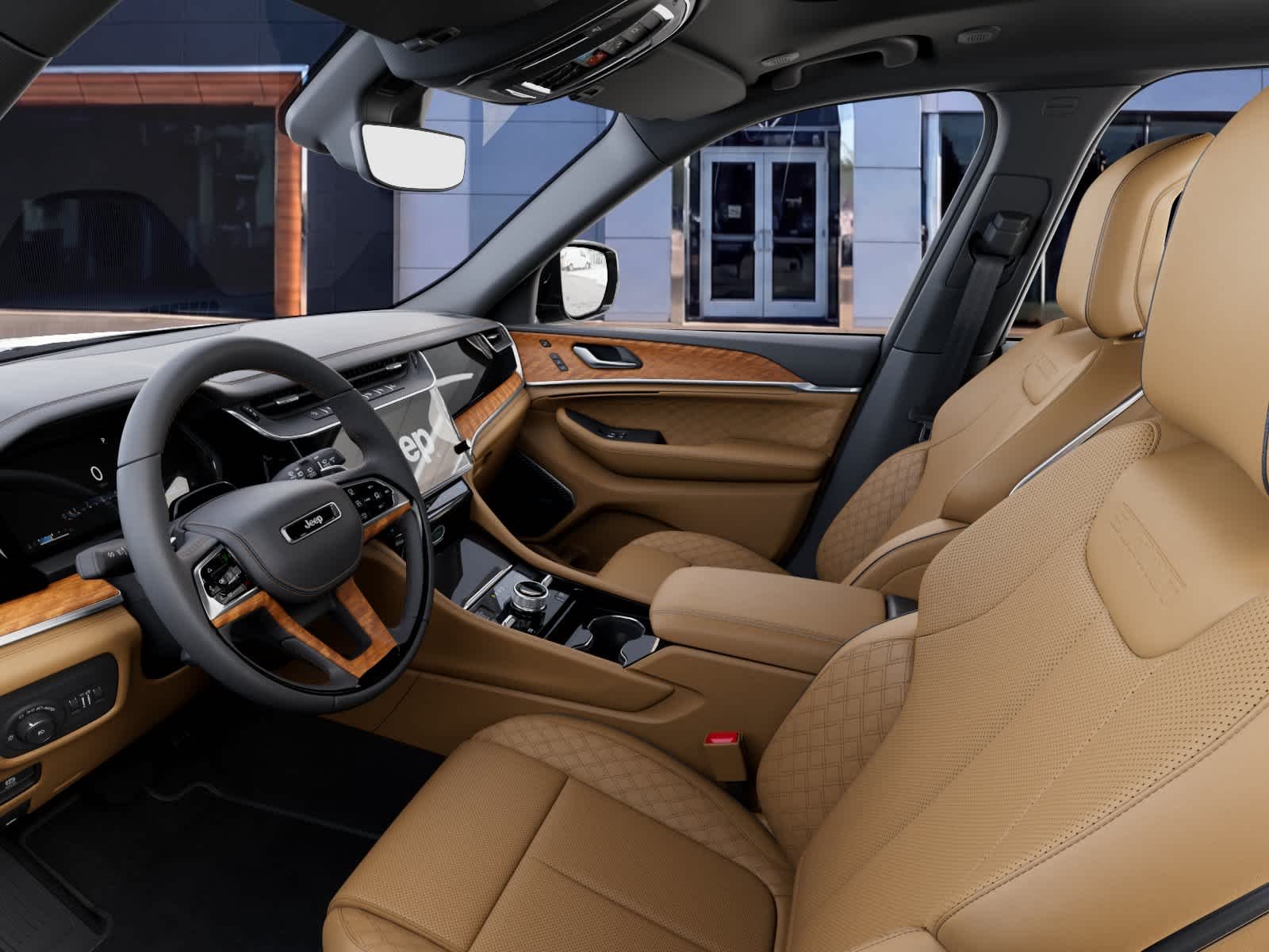 New 2026 Diamond Black Crystal Pearlcoat Jeep Summit image 22