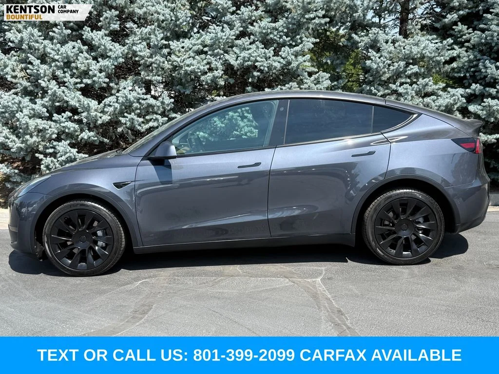 Used 2021 Gray Tesla Long Range image 4