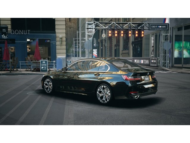 New 2026 Black Sapphire Metallic BMW 330i image 2