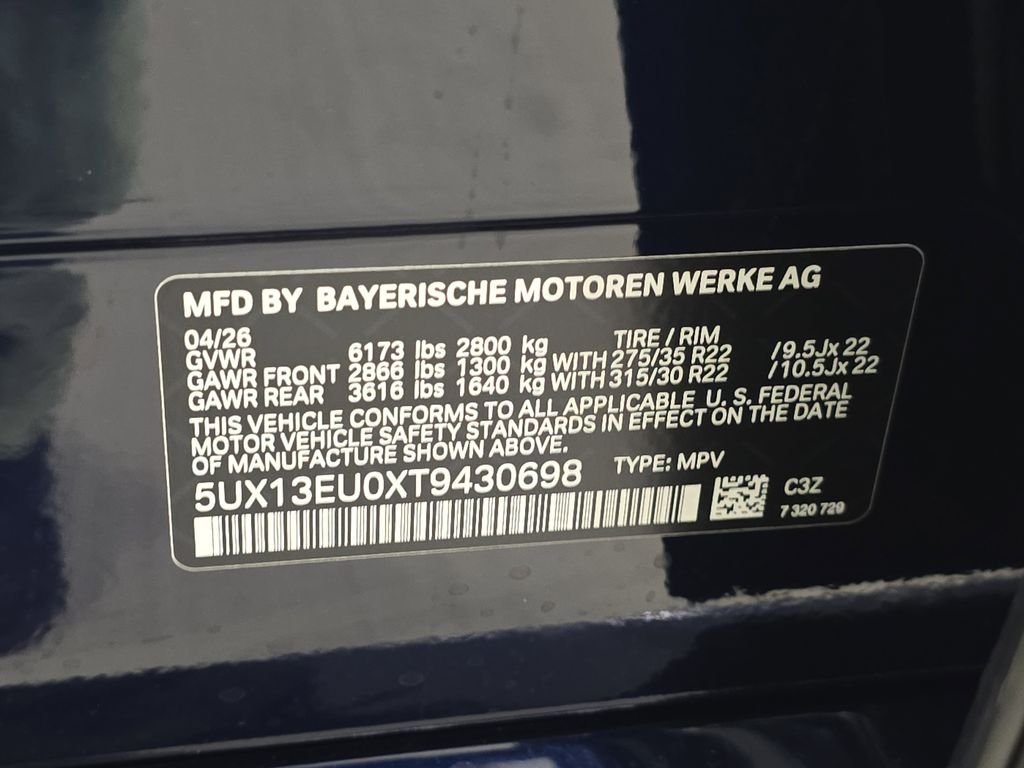 New 2026 Tanzanite Blue II Metallic BMW sDrive40i image 23