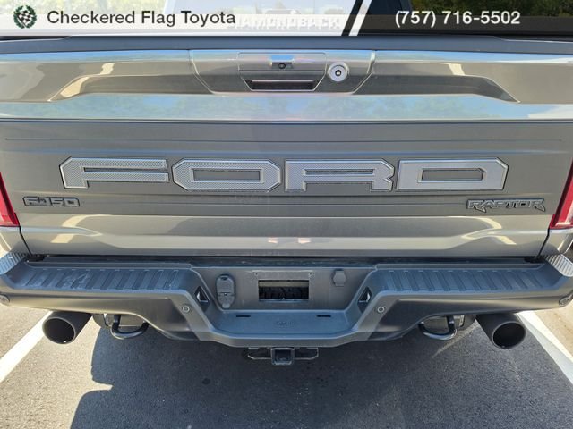 Used 2025 Carbonized Gray Metallic Ford Raptor image 8