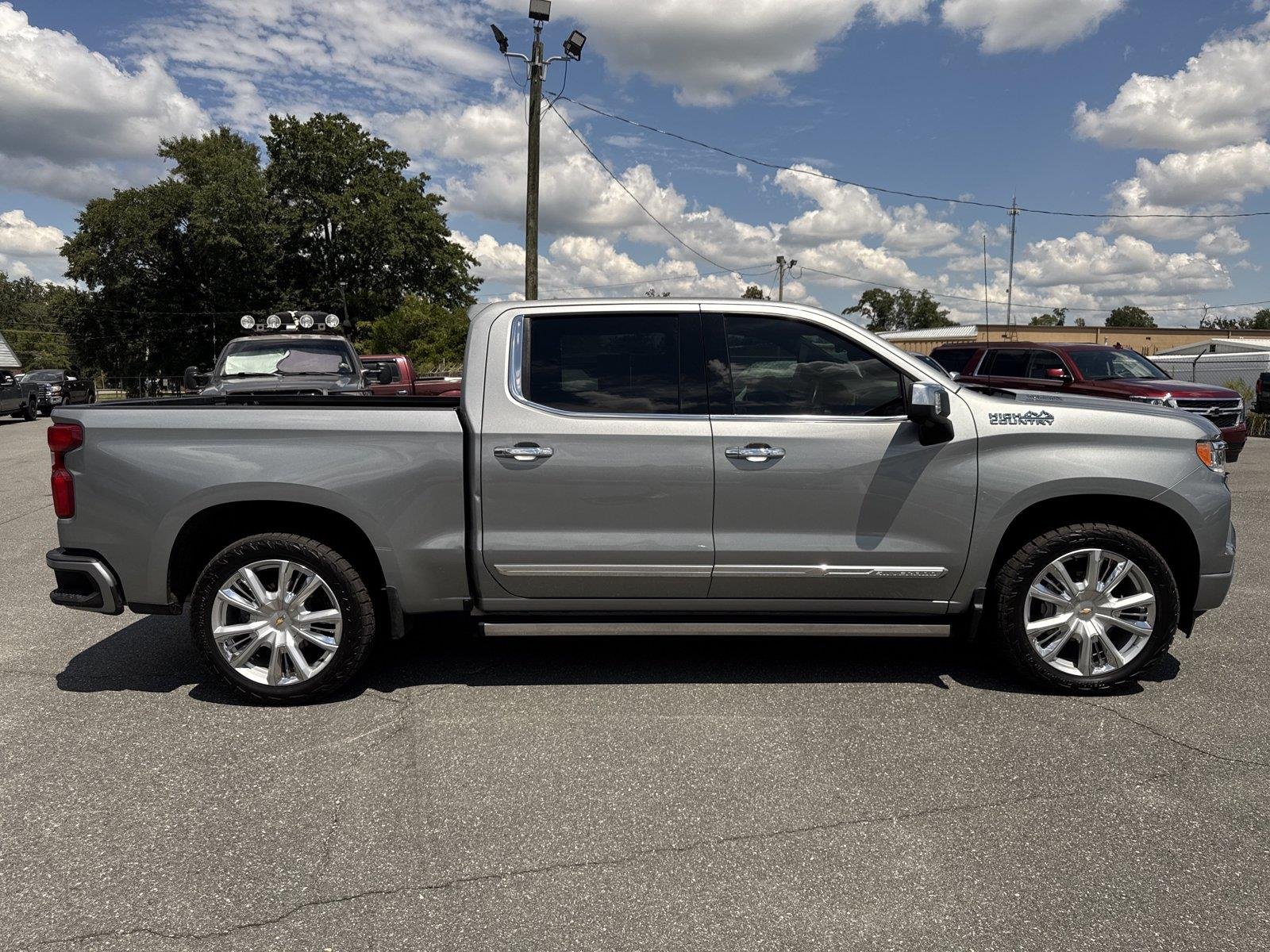 Used 2025 Sterling Gray Metallic Chevrolet High Country image 3