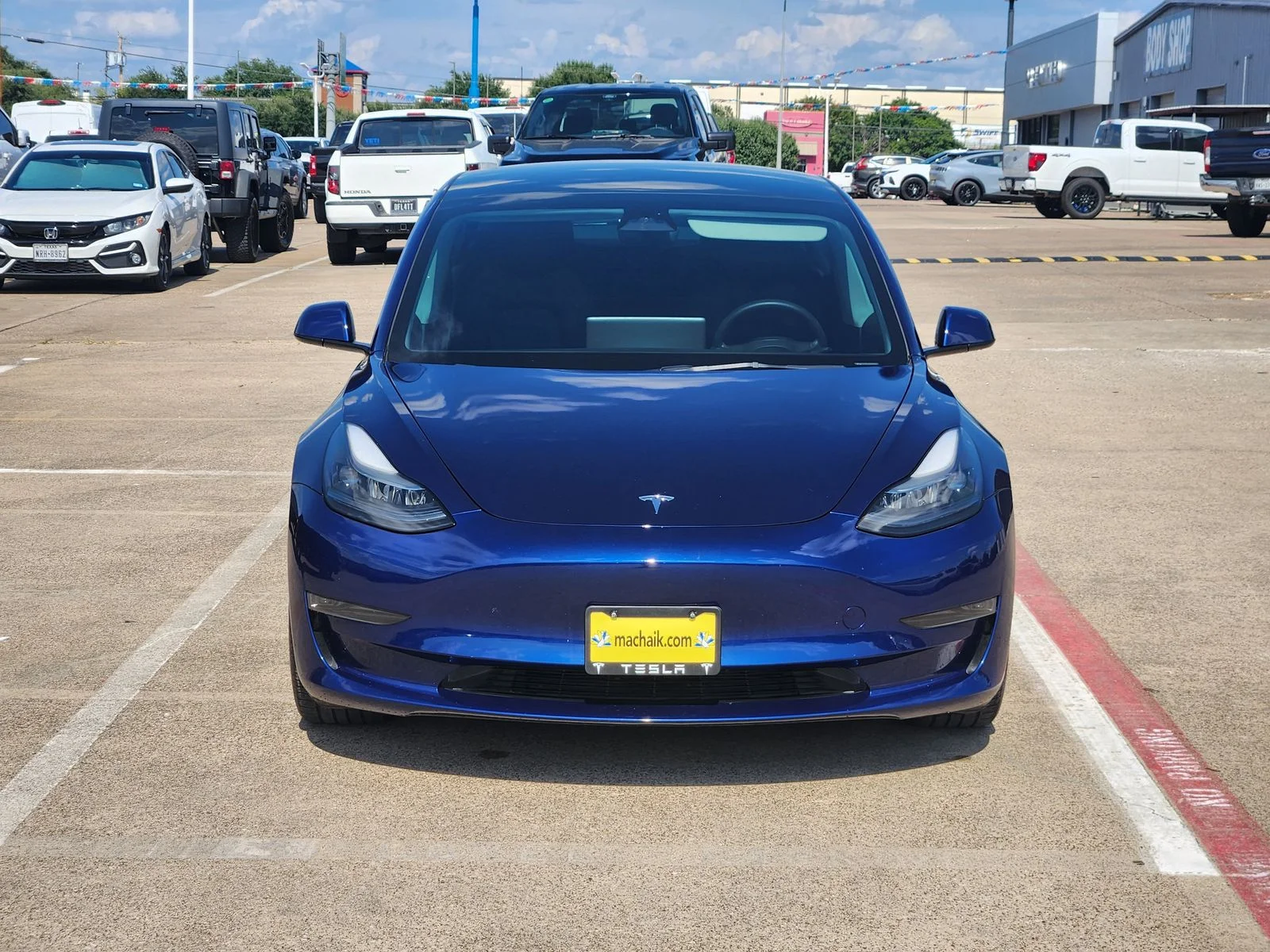 Used 2023 Tesla Model 3 Base with VIN 5YJ3E1EA6PF432108 for sale in DeSoto, TX