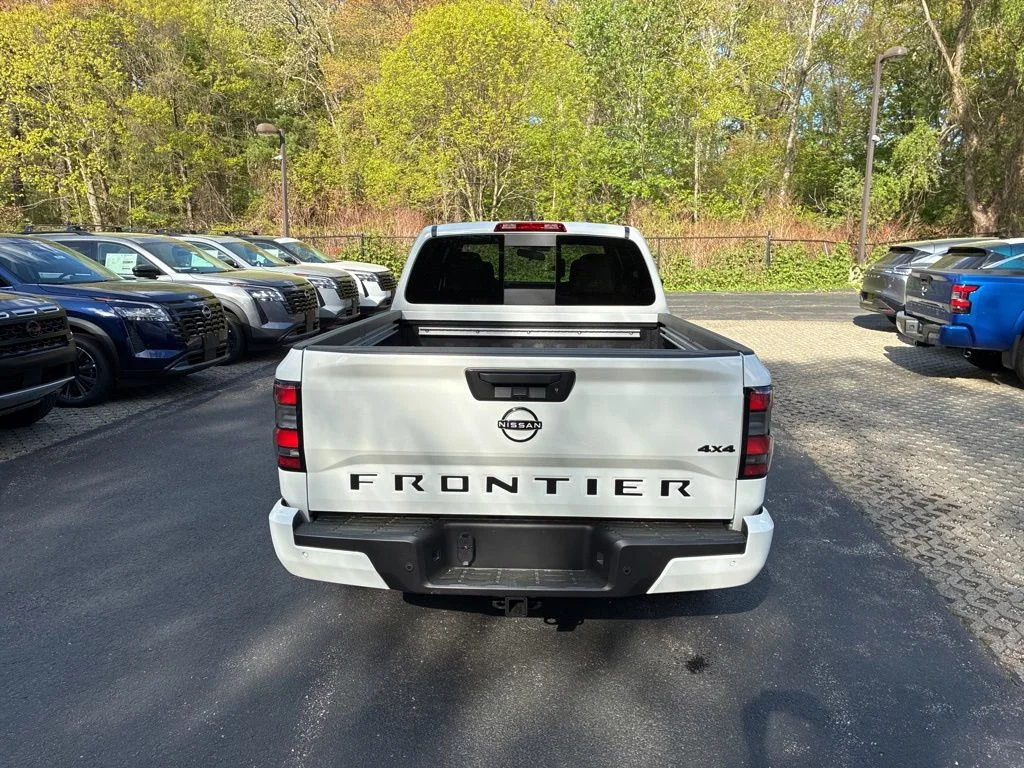 New 2026 Glacier White Nissan Crew Cab SV Long Bed image 6