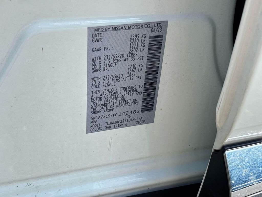 Used 2023 White Nissan SL image 32