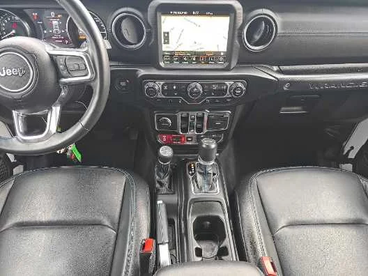 Used 2021 Bright White Clearcoat Jeep Unlimited Rubicon image 8