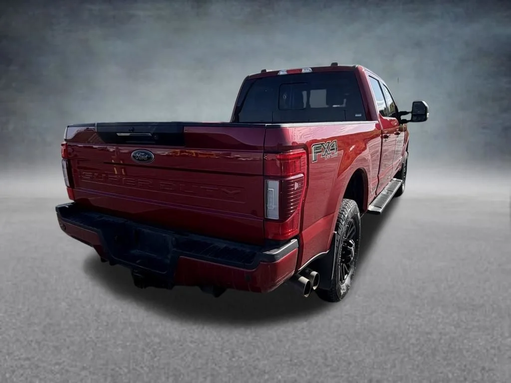 Used 2021 Red Ford Lariat image 5