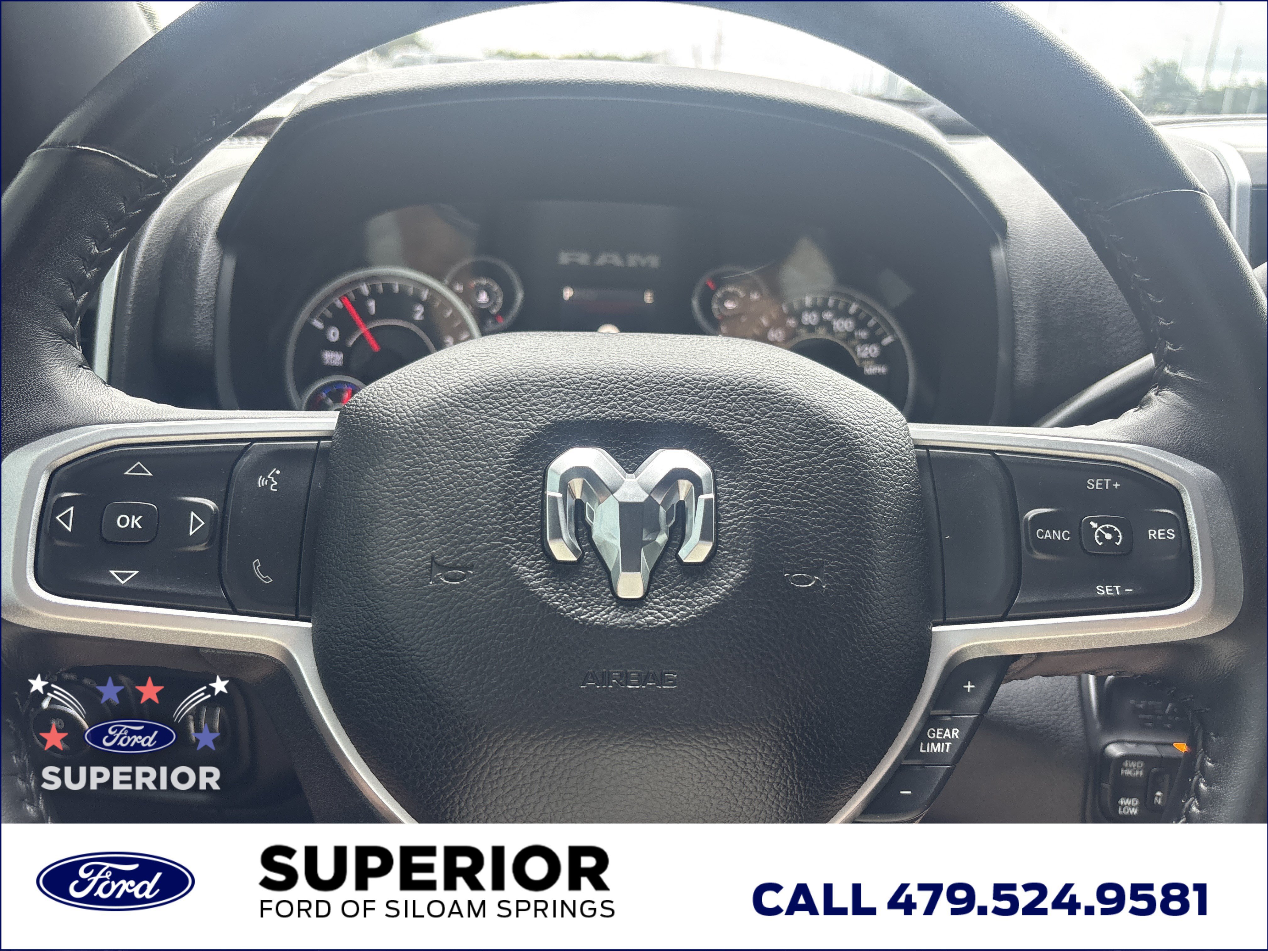 Used 2024 Bright White Clearcoat Ram Big Horn image 25