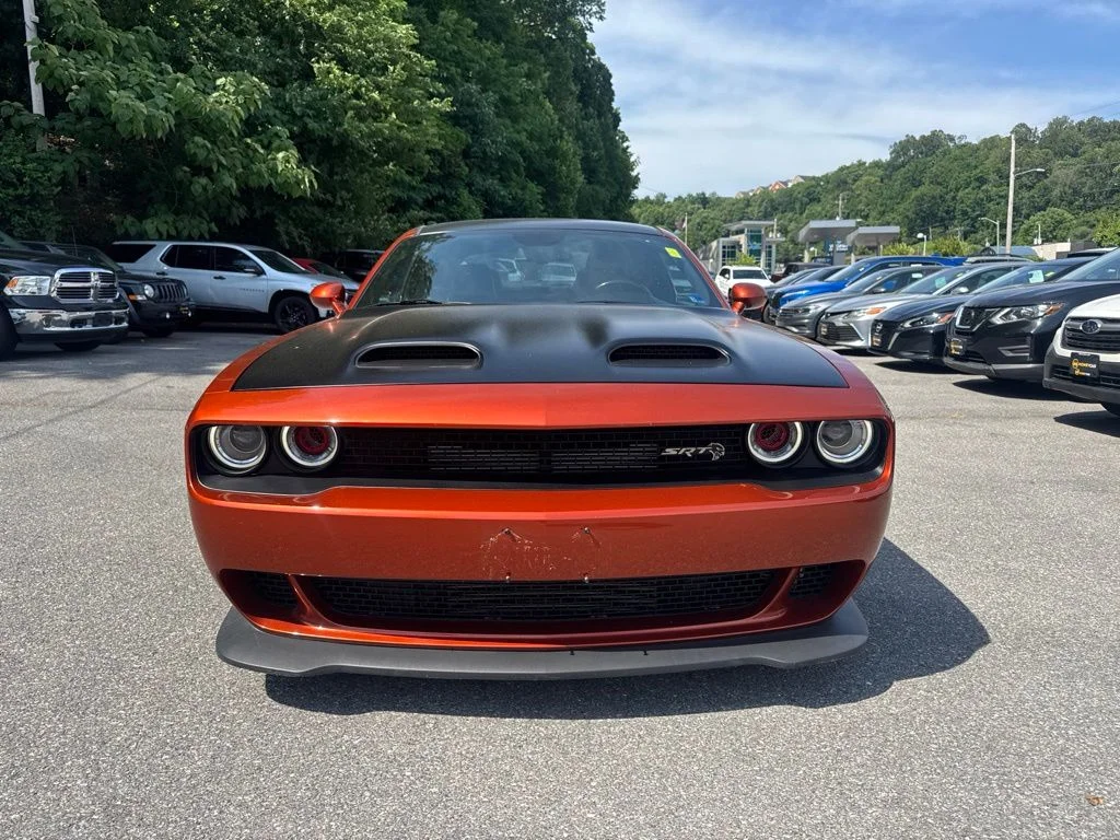 Certified Used 2021 Orange Dodge SRT Hellcat Redeye image 2