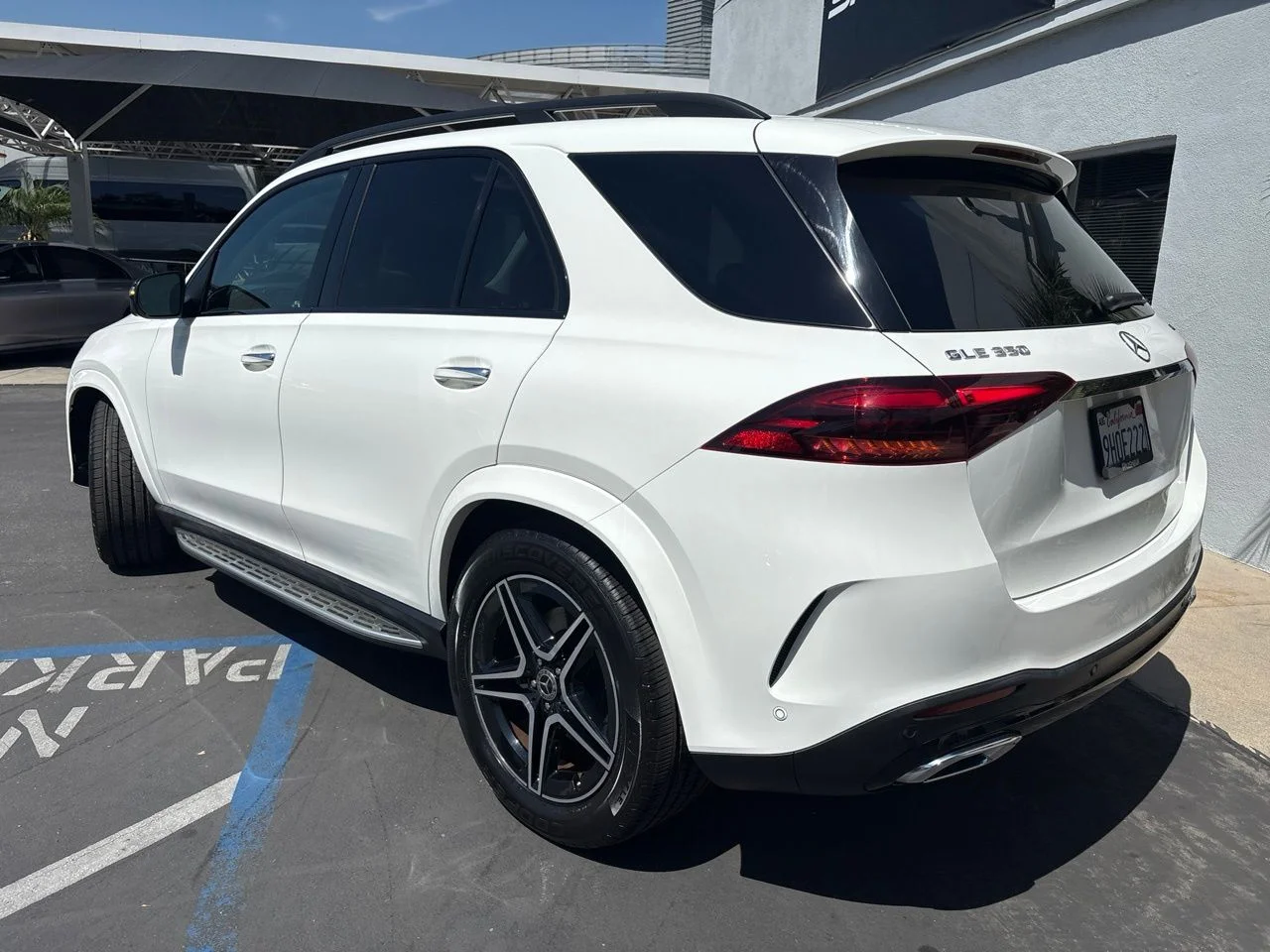 Certified Used 2024 White Mercedes-Benz 350 4MATIC® AMG® Package image 5