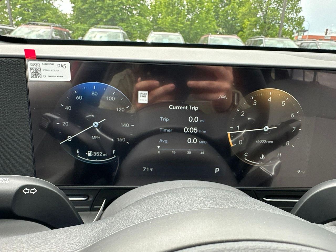 New 2026 Orange Hyundai Limited AWD image 135