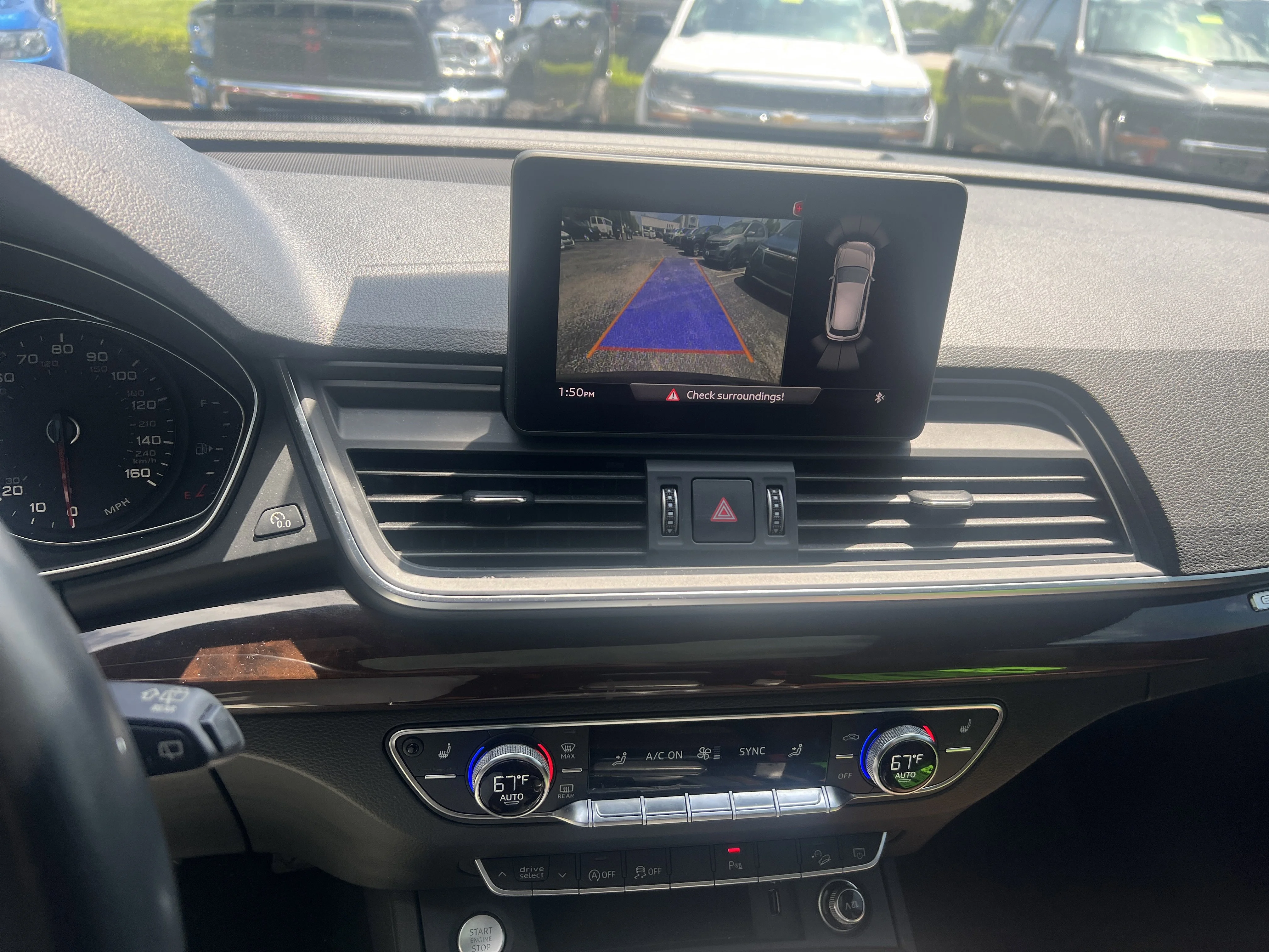 Used 2020 Blue Audi Premium image 11