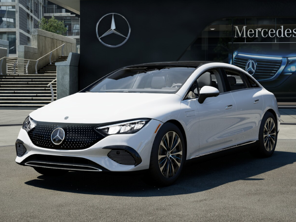 Certified Used 2023 Polar White Mercedes-Benz 350 Sedan 4MATIC® image 1