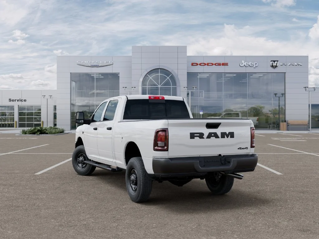New 2027 Bright White Clear-Coat Exterior Paint RAM Tradesman image 3