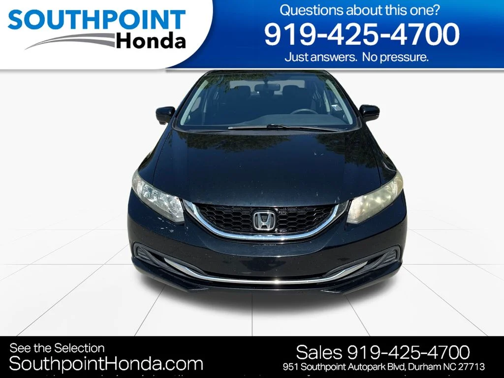 Used 2014 Honda Civic EX with VIN 2HGFB2F83EH509517 for sale in Durham, NC