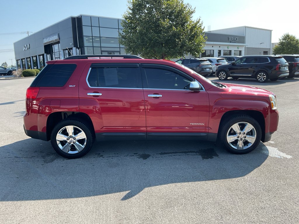 Used 2015 Crystal Red Tintcoat GMC SLT image 11