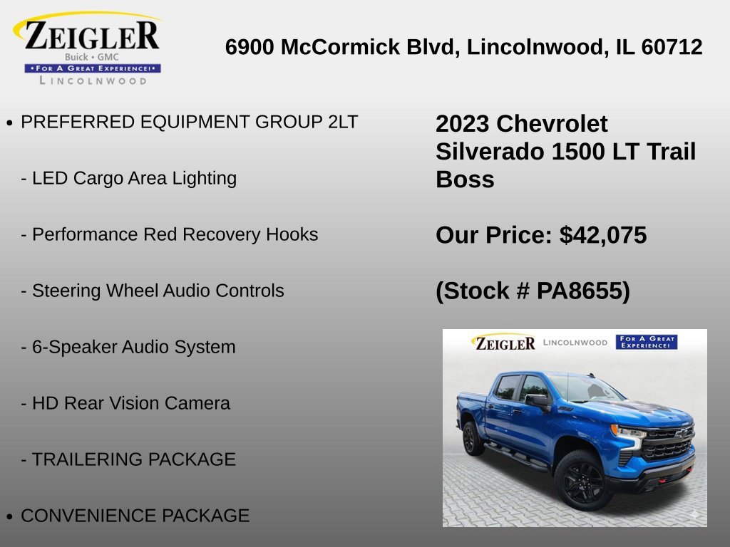 2023 Chevrolet Silverado 1500 LT Trail Boss - Photo 24