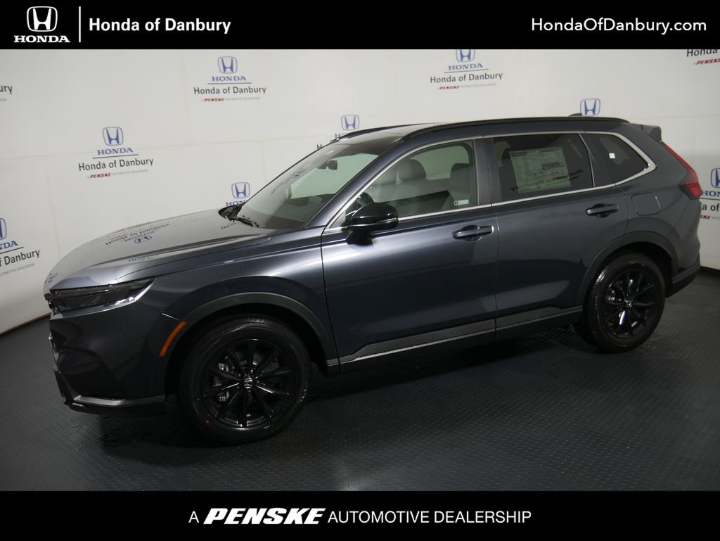 New 2026 Meteorite Gray Metallic Honda AWD Sport-L Hybrid image 1