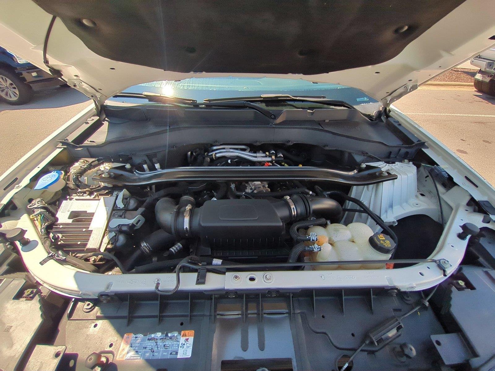 Used 2022 Star White Metallic Tri-Coat FORD ST image 42