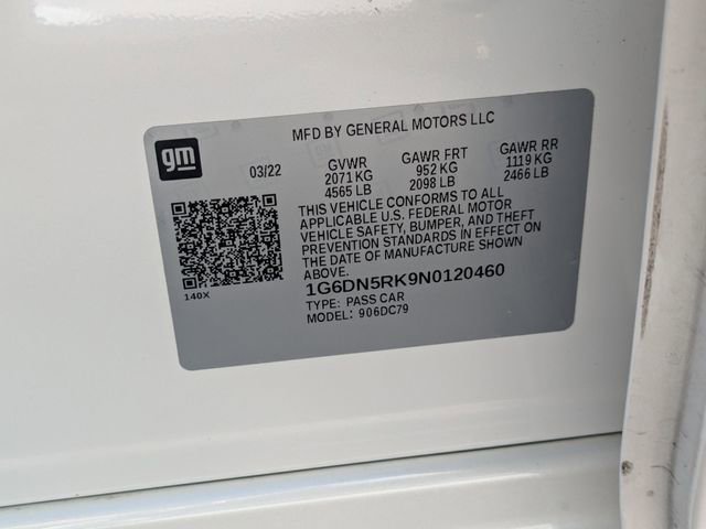 Used 2022 Crystal White Tricoat Cadillac Premium Luxury image 34