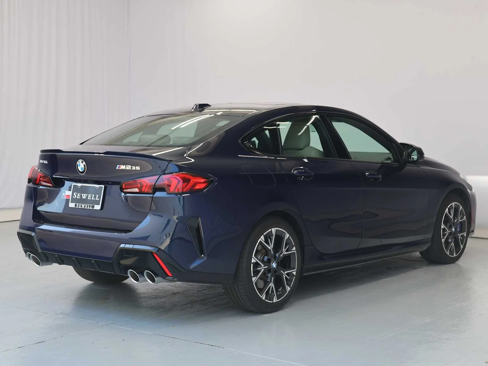 Certified Used 2025 Tanzanite Blue II Metallic BMW M235 xDrive image 9