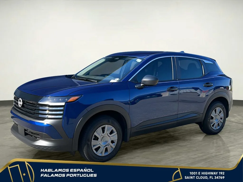 Used 2025 Blue Nissan S FWD image 2