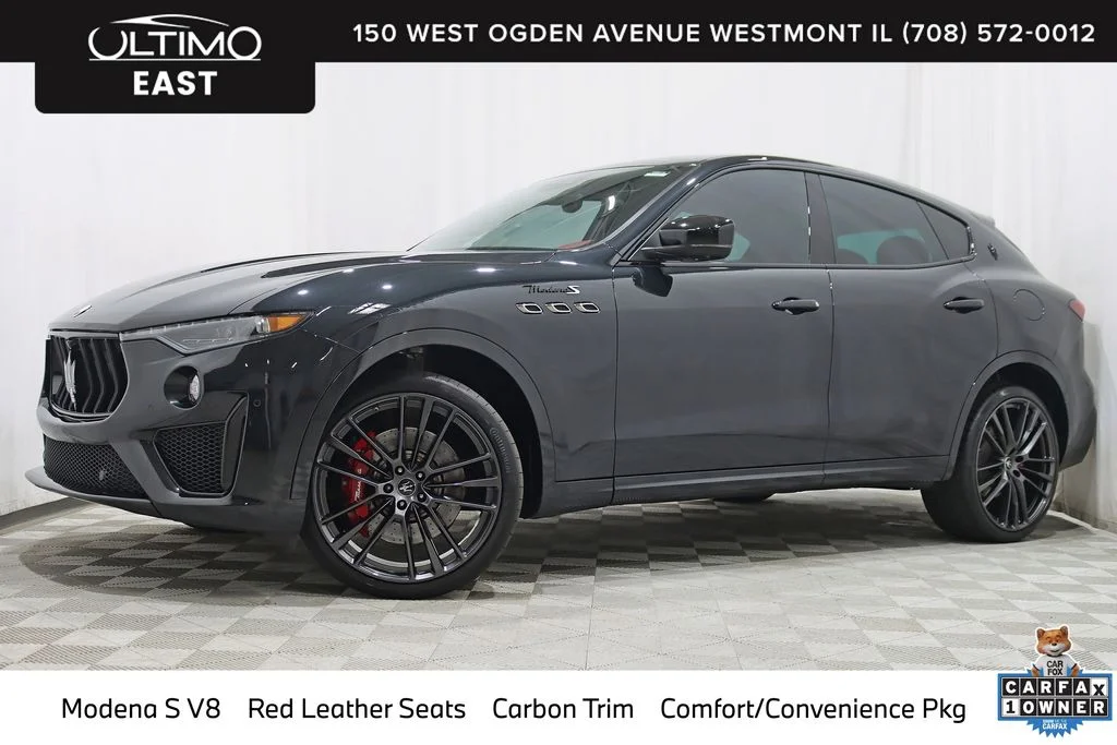 Used 2022 Black Maserati Modena image 1
