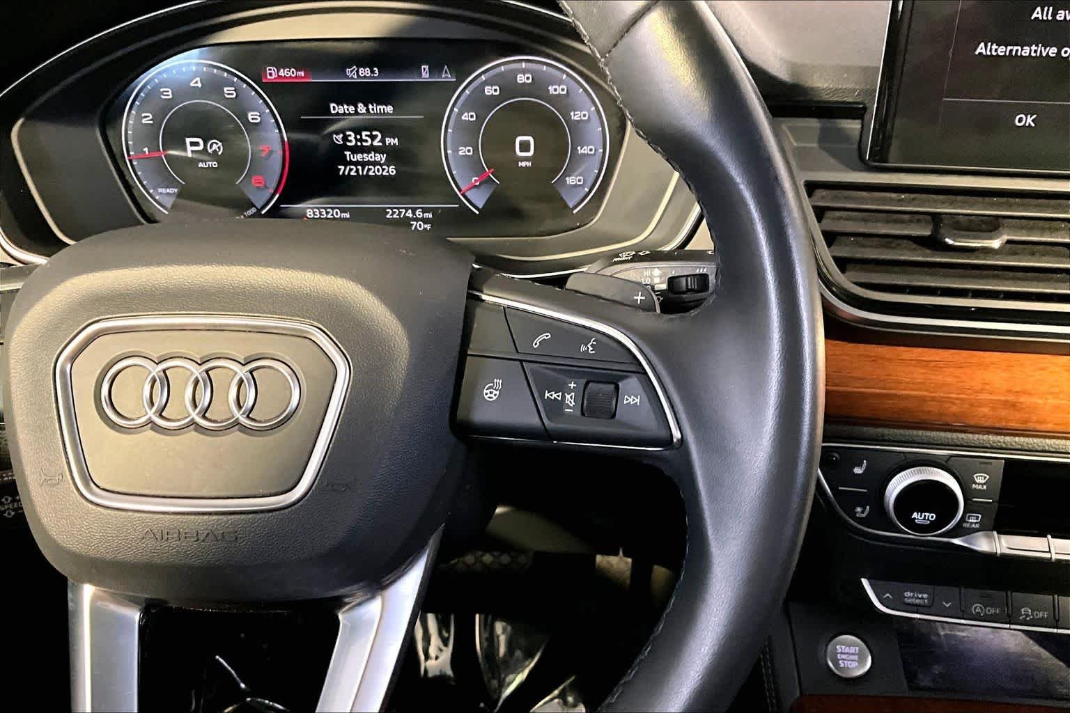 Used 2022 Mythos Black Metallic Audi S line Prestige image 25