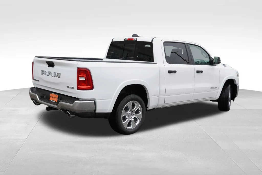 New 2026 Bright White Clear-Coat Exterior Paint RAM Big Horn image 3
